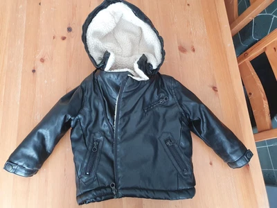£15 • Buy Zara Faux Leather Fleece Lined Jacket