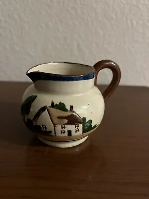 Motto Ware Mini Pitcher Creamer Made In England Say Little Think Much • $10