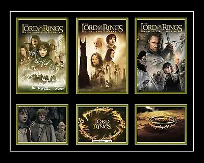 THE LORD OF THE RINGS TRILOGY A4 Signed Limited Edition Print Memorabilia 00167 • £6.49