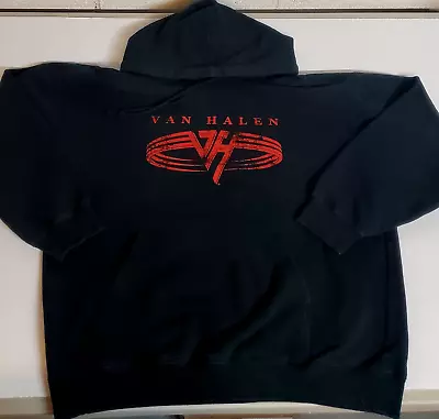 Van Halen Pullover Hoodie Sz Medium Independent Trading-80s 90s Iconic Rock Band • $22