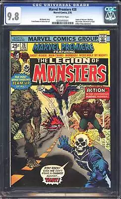 Marvel Premiere 28 CGC 9.8 • $6050