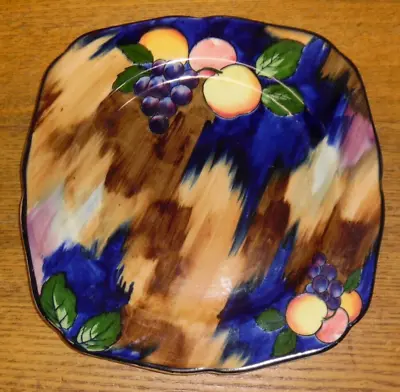 Hollinshead & Kirkham H&K Tunstall Plate - Autumn Fruit - 9  - Crazing • $9.99