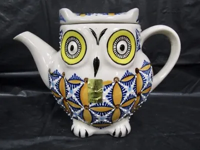 ROYAL  Asian  Hand Painted  -  Owl  -  Teapot W/ Lid  -  Very Unusual • $19.99