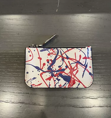 Marc Jacobs Paint Splatter Coin Key Pouch Wallet • $85