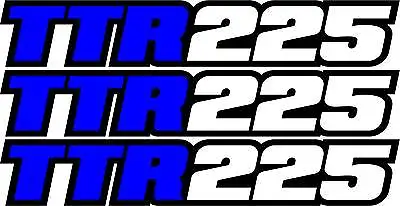 TTR225 Swingarm Airbox Decals Sticker TTR 225 Dirtbike Racing MX Graphics Atv • $13.95
