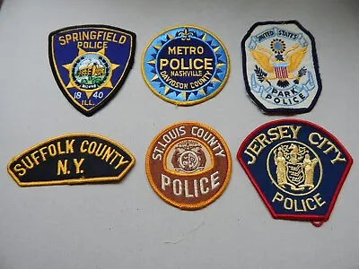 £12 • Buy Obsolete USA Police Cloth Badges