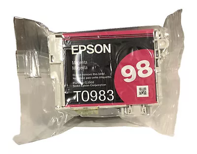 Epson 98 Ink Cartridge Magenta Sealed • $9.99