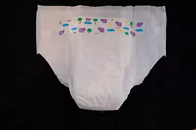 Vintage Plastic Backed Diapers Sealed 3 Pack XL • $59
