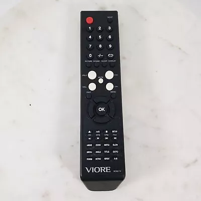 Original Viore TV Remote Control RC-3011V Tested • $8.99