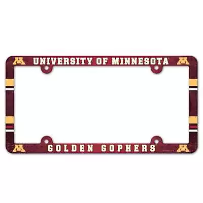 Minnesota Golden Gophers Plastic License Plate Frame • $6.95