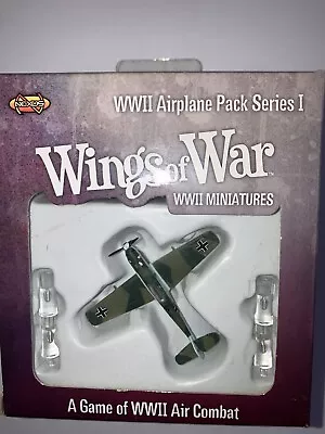 Wings Of War WW2 Airplane Pack Series 1 Messerschmitt Bf 109E3 Nexus New • $34.50