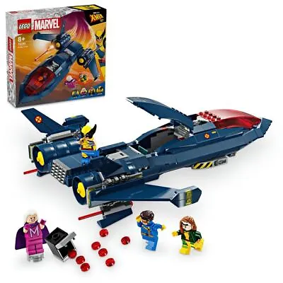 LEGO Marvel X-Men X-Jet Buildable Toy 76281 • £79.45