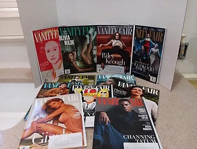 VANITY FAIR Lot 12 Magazines High End Fashion Hollywood Glamour Chic  EUC  • $42.90