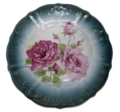 Vintage C.T. Altwasser Germany Porcelain  Handpainted Salad/Cake Plate 8 3/8  • $10.99