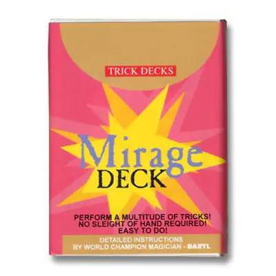 Mirage Deck Bicycle (Red) - Trick • $9.25