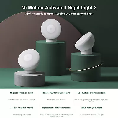 Mi Motion-Activated Night Light 2 Bluetooth Version • $18.70