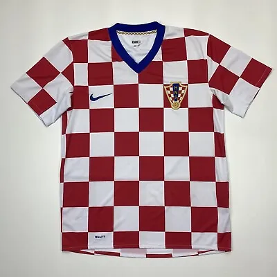 Croatia 2008 2009 Home Football Shirt Soccer Jersey Nike 264435-614 • $39.99