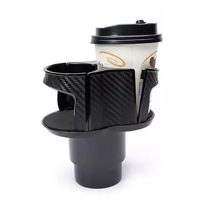 Car 1PC Center Console Multi Cup Case Holder Bottle Holder Storage Box Universal • $15.19