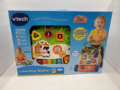 Vtech Sit-To-Stand Learning Walker 9-36 Months Lights And Sounds Brand New • $40