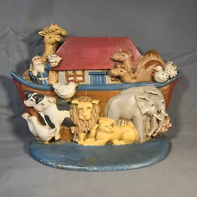 Midwest Importers Noah's Ark Cast Iron Door Stop Nursery Decor  • $29.99