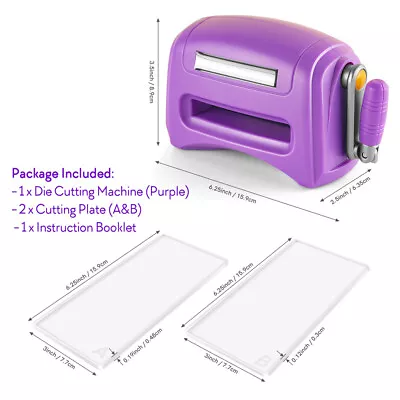 Mini Die Cutting And Embossing Machine For DIY Scrapbooking Craft Card Making • $54.99