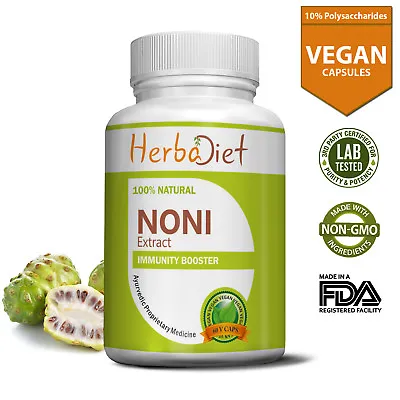 Noni Fruit Extract Capsules POWERFUL Morinda Citrifolia Weight Loss Energy Boost • $17.81