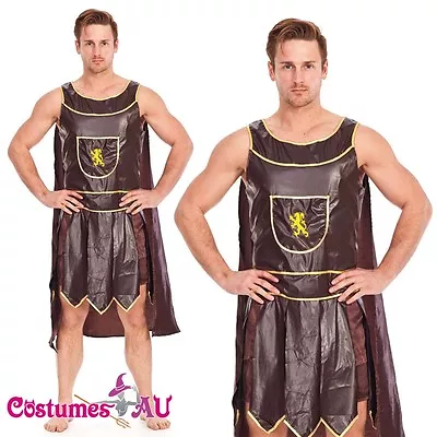 £19.79 • Buy Mens Spartan Warrior Roman Gladiator Soldier Fancy Dress Costume