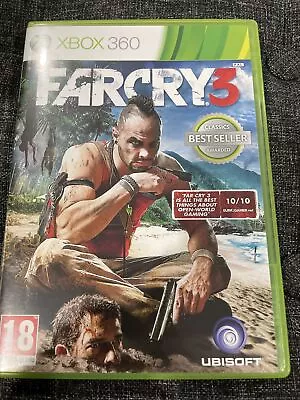 Far Cry 3 - XBOX 360 - PAL - With Manual - Like New - Free Shipping • $9.99