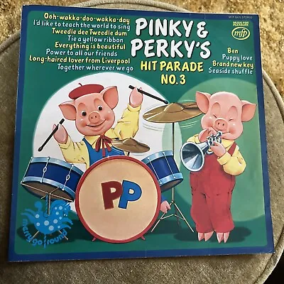 £5 • Buy Pinky And Perky's Hit Parade No 3 Vinyl 12  LP 1973 Stereo MFP 50072