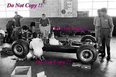 £3.20 • Buy Colin Chapman & Peter Arundell Lotus 25 Dutch Grand Prix 1964 Photograph
