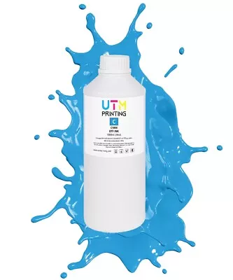 Cyan DTF Ink 1000ml (34 Oz) For Epson Based Printers • $39.99