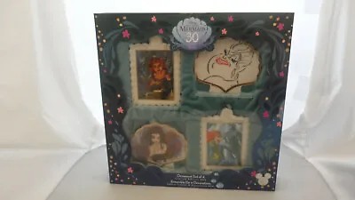 Disney The Little Mermaid 30 Years Ornament Set Of 4 Limited Edition D23 Expo  • $99.99