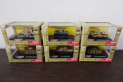 Lot Of 6 Classic Armor 1:144 WWII German Tanks In Box • $9.99