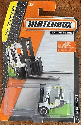 Matchbox MBX Construction Power Lift Forklift Die Cast • $8