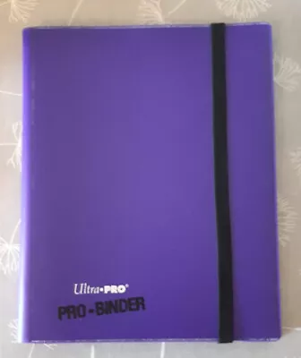 Ultra PRO PRO-Binder 9-pocket 360 Cards PURPLE [Pokemon/MTG/Yu-Gi-Oh!] • £12.95