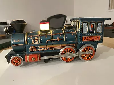 VTG Battery Operated Mystery Action Western Special Tin Train MADE IN JAPAN B28 • $90