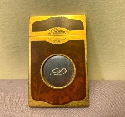 $291.61 • Buy S. T. DuPont Maduro Cigar Cutter Gold Plated Made In France Great Condition