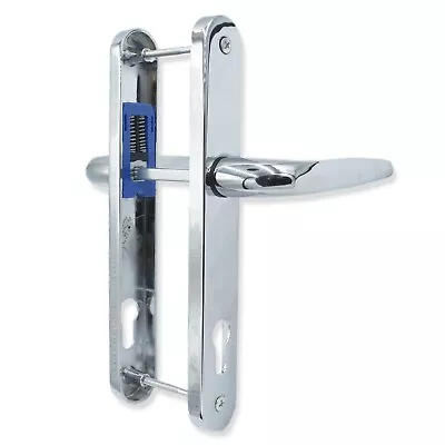 Chrome UPVC Door Handle Sprung Double Glazing Composite Pair Set Patio PVC • £18