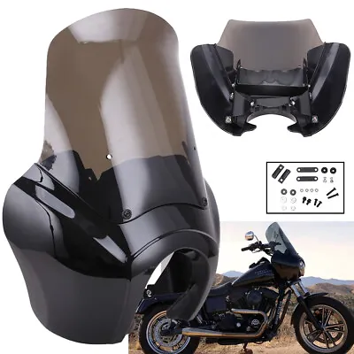 15'' Fairing Windshield Windscreen Fit For Harley Dyna Super Glide T-Sport FXDXT • $111.10