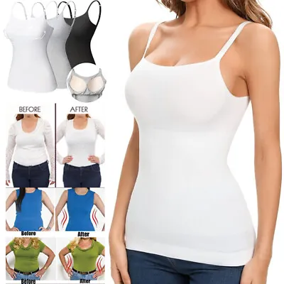 £14.79 • Buy Women Slimming Bra Top Camisole Shaper Body Shaping Tummy Control Underwear Vest