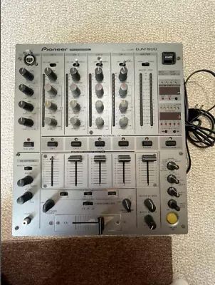 Pioneer DJM600 - Professional DJ Mixer - Silver • $380