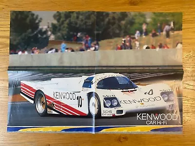 Kenwood Porsche 962 Le Mans 1988 Poster A2 Size • £1