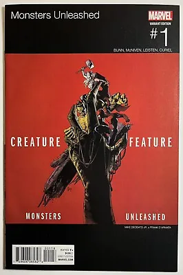 Monsters Unleashed 1 Hip Hop Variant NM 1st Full Kid Kaiju 2017 Beast • $14.99