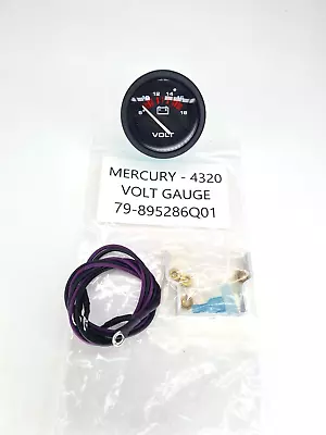 GENUINE 895286Q01 Mercury Mariner VOLT VOLTAGE GAUGE ASSEMBLY Outboard Engine • $83