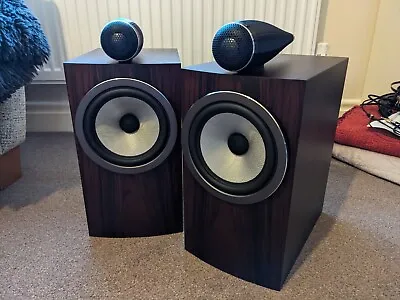 Bowers & Wilkins (B&W) 705 S3 Bookshelf Loudspeakers Mocha • £2200