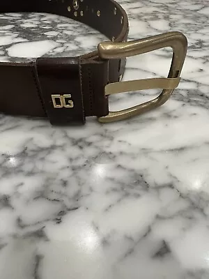 D&G Ladies Belt 34” Length 2”width Genuine Leather • £100