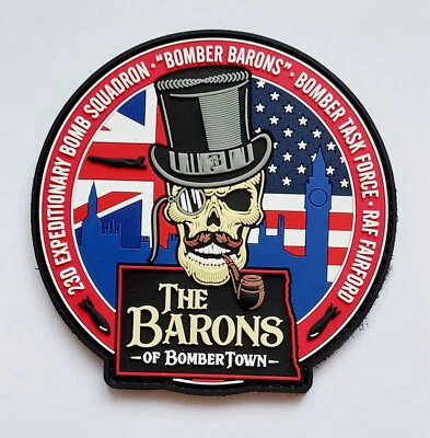£22.99 • Buy USAF 23rd EBS Bomber Barons B-52 Taskforce Deployment RAF Fairford 23d PVC Patch