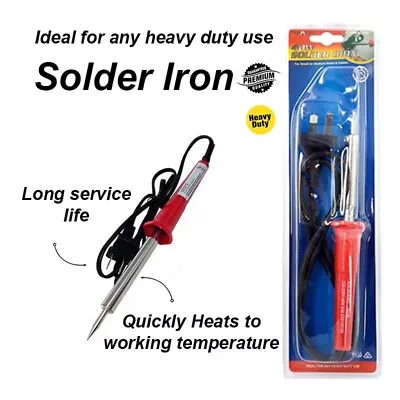 40W Soldering Iron Electric Solder Kits Tool Wood Burning Welding Tips AU • $17.98