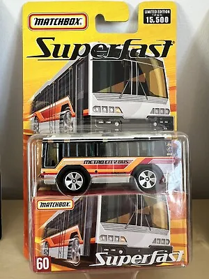 Matchbox Superfast City Bus No.60 • £14.99