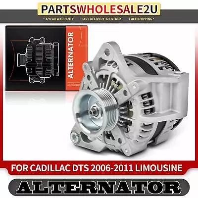 Alternator For Cadillac DTS 2006 2007-2011 220 Amp 12 Volt CW 6-Groove Pulley • $166.99